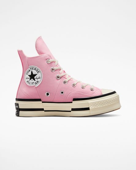 Women's Converse Chuck 70 Plus High Top Shoes Orange Pink | AU 93E81M